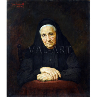 РЕПРОДУКЦИИ НА КАРТИНИ  Портрет на майка ми (1910)